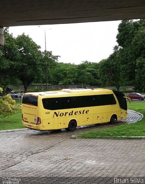 Viação Nordeste 1420 na cidade de João Pessoa, Paraíba, Brasil, por Ruan Silva. Número da foto: #5924503.