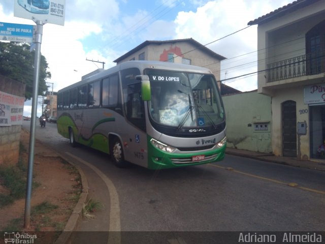 Turin Transportes 1475 na cidade de Ouro Branco, Minas Gerais, Brasil, por Adriano  Almeida. ID da foto: 5927199.