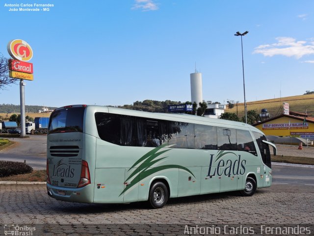 Leads Transportes 202 na cidade de João Monlevade, Minas Gerais, Brasil, por Antonio Carlos Fernandes. ID da foto: 5925755.