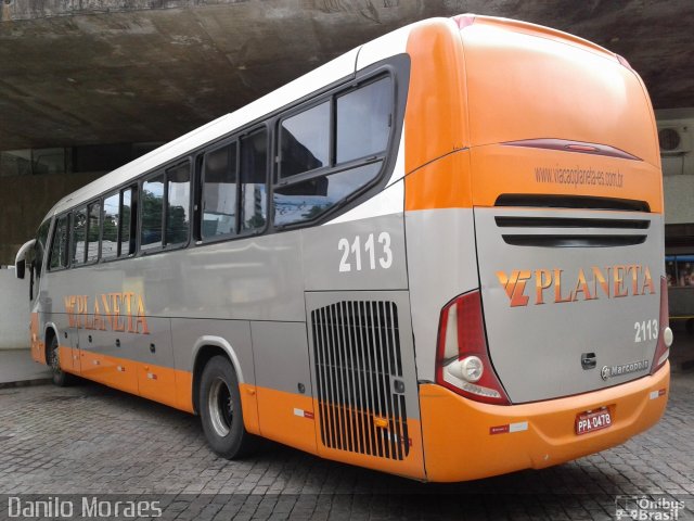 Planeta Transportes Rodoviários 2113 na cidade de Cachoeiro de Itapemirim, Espírito Santo, Brasil, por Danilo Moraes. Número da foto: #5925912.