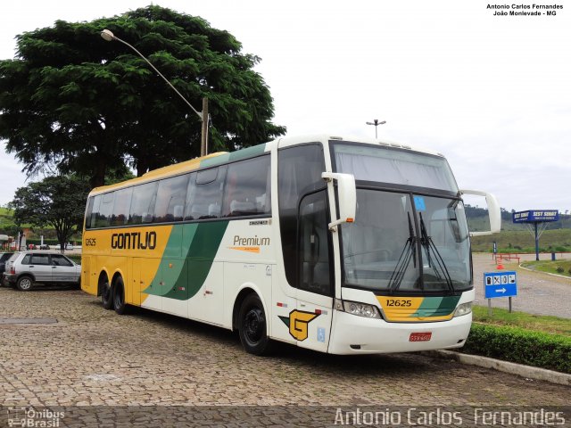 Empresa Gontijo de Transportes 12625 na cidade de João Monlevade, Minas Gerais, Brasil, por Antonio Carlos Fernandes. ID da foto: 5925742.