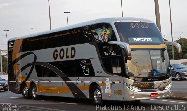 Gold Turismo e Fretamento 9000 na cidade de São Paulo, São Paulo, Brasil, por Cristiano Soares da Silva. Número da foto: #5925838.