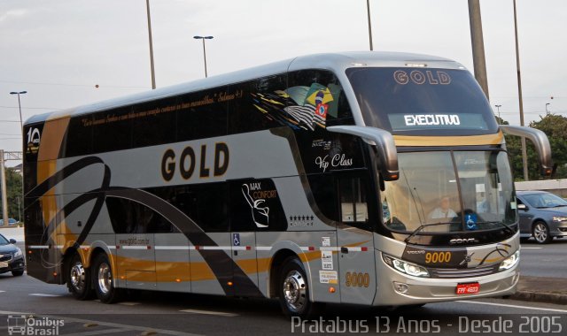 Gold Turismo e Fretamento 9000 na cidade de São Paulo, São Paulo, Brasil, por Cristiano Soares da Silva. ID da foto: 5925838.