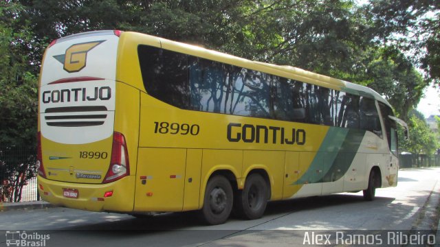 Empresa Gontijo de Transportes 18990 na cidade de São Paulo, São Paulo, Brasil, por Alex Ramos Ribeiro. Número da foto: #5927506.