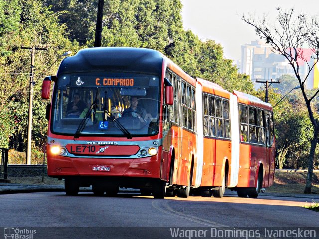 Araucária Transportes Coletivos LE710 na cidade de Curitiba, Paraná, Brasil, por Wagner Domingos Ivanesken. ID da foto: 5928356.