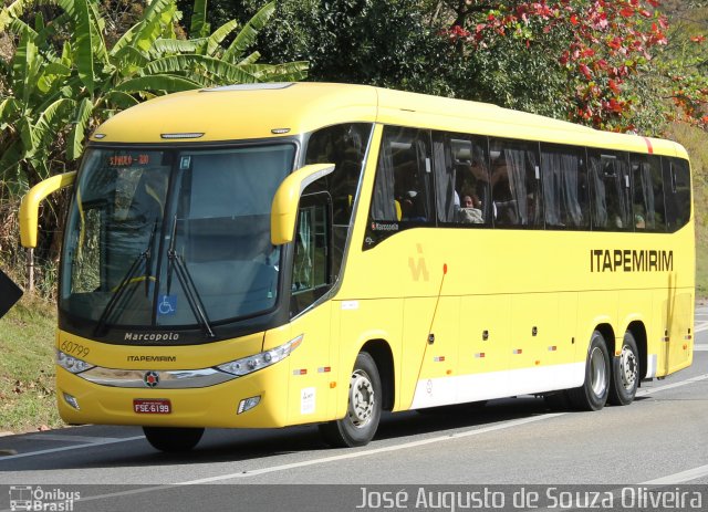 Viação Itapemirim 60799 na cidade de Paracambi, Rio de Janeiro, Brasil, por José Augusto de Souza Oliveira. ID da foto: 5929353.