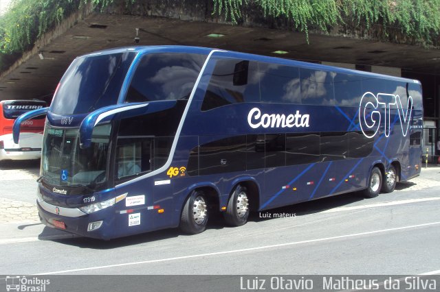 Viação Cometa 17319 na cidade de Belo Horizonte, Minas Gerais, Brasil, por Luiz Otavio Matheus da Silva. ID da foto: 5929039.