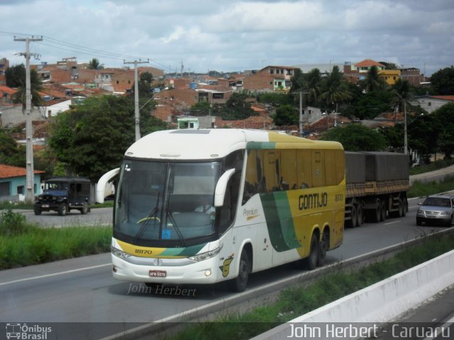 Empresa Gontijo de Transportes 18170 na cidade de Caruaru, Pernambuco, Brasil, por John Herbert. Número da foto: #5927924.
