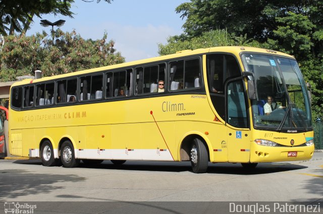 Viação Itapemirim 8117 na cidade de São Paulo, São Paulo, Brasil, por Douglas Paternezi. ID da foto: 5928619.