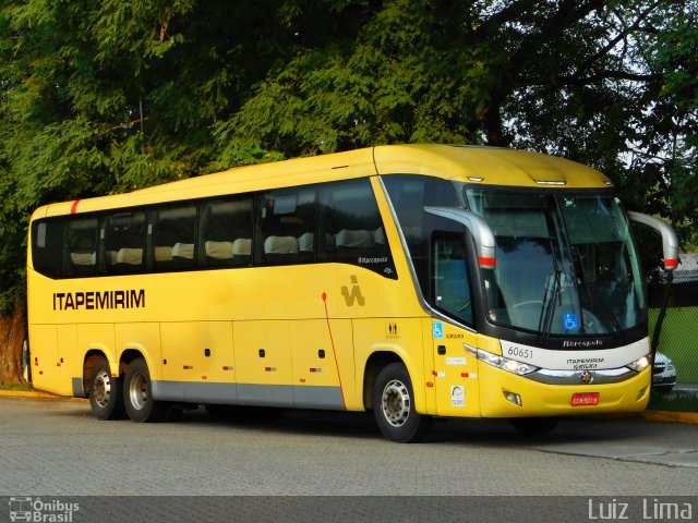 Viação Itapemirim 60651 na cidade de São Paulo, São Paulo, Brasil, por Luiz  Lima. ID da foto: 5930076.