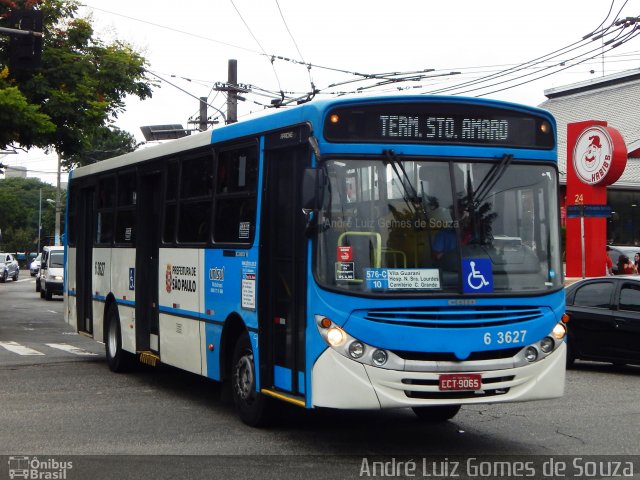 Viação Paratodos > São Jorge > Metropolitana São Paulo > Mobibrasil 6 3627 na cidade de São Paulo, São Paulo, Brasil, por André Luiz Gomes de Souza. Número da foto: #5929729.