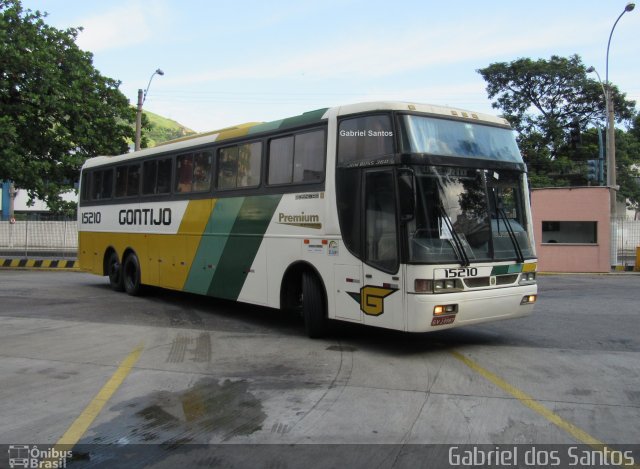 Empresa Gontijo de Transportes 15210 na cidade de Niterói, Rio de Janeiro, Brasil, por Gabriel dos Santos. ID da foto: 5929543.