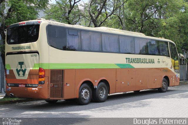 Transbrasiliana Transportes e Turismo 50763 na cidade de São Paulo, São Paulo, Brasil, por Douglas Paternezi. Número da foto: #5928610.