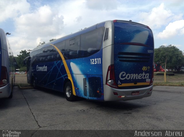 Viação Cometa 12311 na cidade de São Paulo, São Paulo, Brasil, por Anderson Abreu. Número da foto: #5928761.