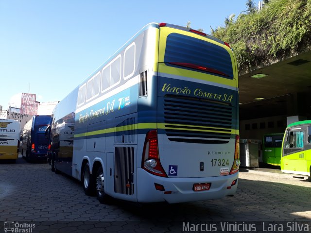 Viação Cometa 17324 na cidade de Belo Horizonte, Minas Gerais, Brasil, por Marcus Vinicius Lara Silva. Número da foto: #5927880.