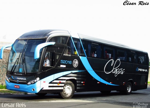 Empresa de Ônibus Nossa Senhora da Penha 52016 na cidade de São Paulo, São Paulo, Brasil, por César Ônibus. Número da foto: #5930040.