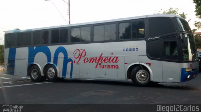 Pompéia Transporte e Turismo 3111 na cidade de Tupã, São Paulo, Brasil, por Diego Carlos Oliveira. Número da foto: #5927906.
