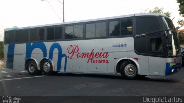 Pompéia Transporte e Turismo 3111 na cidade de Tupã, São Paulo, Brasil, por Diego Carlos Oliveira. ID da foto: 5927906.