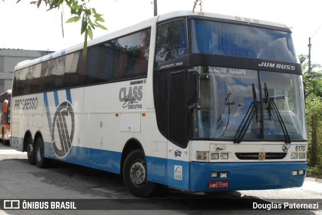 Auto Viação Progresso 6170 na cidade de Recife, Pernambuco, Brasil, por Douglas Paternezi. ID da foto: 5989745.