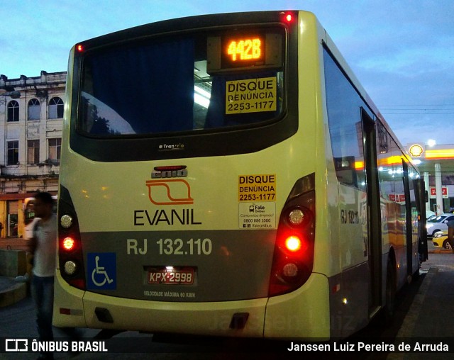 Evanil Transportes e Turismo RJ 132.110 na cidade de , por Janssen Luiz Pereira de Arruda. ID da foto: 5990373.