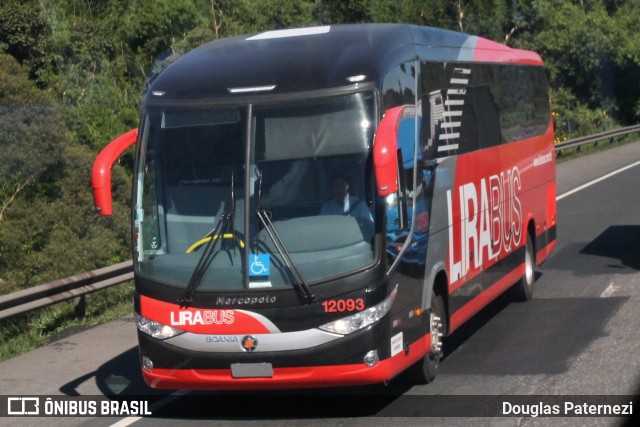 Lirabus 12093 na cidade de Miracatu, São Paulo, Brasil, por Douglas Paternezi. Número da foto: #5989723.