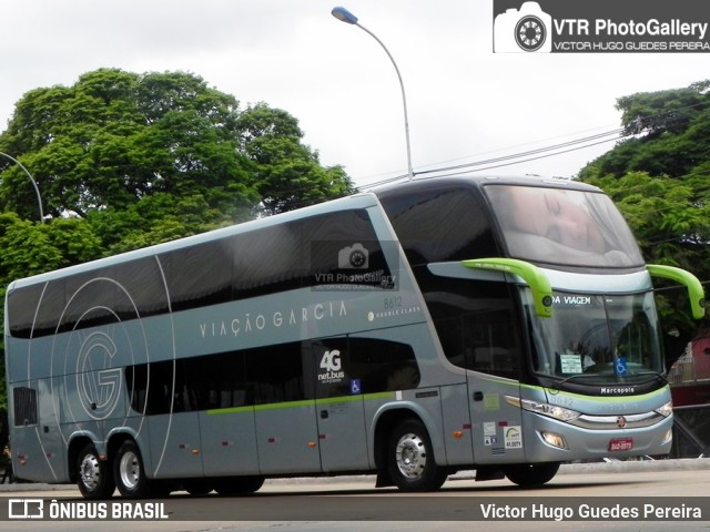 Viação Garcia 8612 na cidade de Maringá, Paraná, Brasil, por Victor Hugo Guedes Pereira. Número da foto: #5989971.