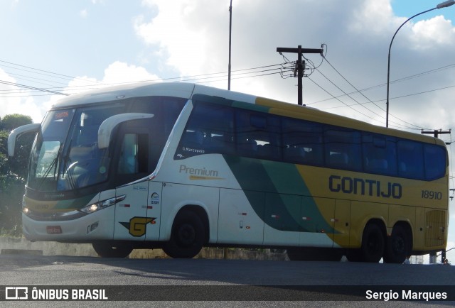Empresa Gontijo de Transportes 18910 na cidade de Aracaju, Sergipe, Brasil, por Sergio Marques . Número da foto: #5990899.