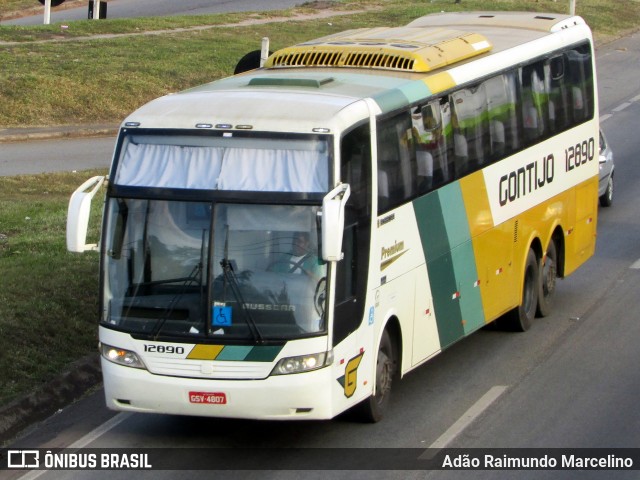 Empresa Gontijo de Transportes 12890 na cidade de Belo Horizonte, Minas Gerais, Brasil, por Adão Raimundo Marcelino. Número da foto: #5990395.