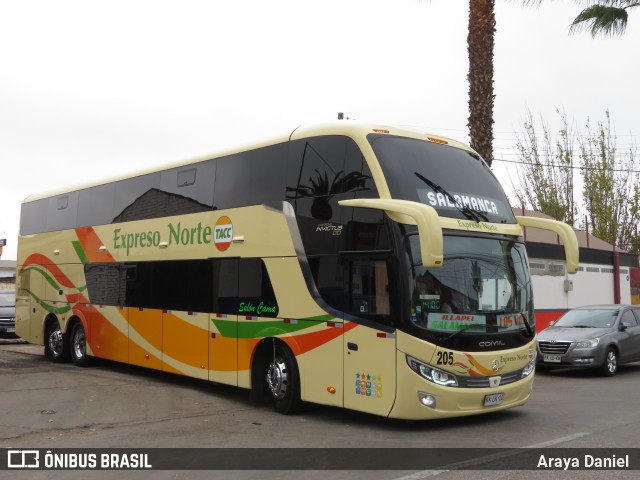 Expreso Norte 205 na cidade de Coquimbo, Elqui, Coquimbo, Chile, por Araya Daniel . Número da foto: #5989545.