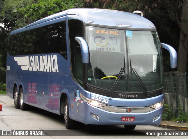 Viação Águia Branca 25830 na cidade de São Paulo, São Paulo, Brasil, por Rodrigo  Aparecido. Número da foto: #5990443.