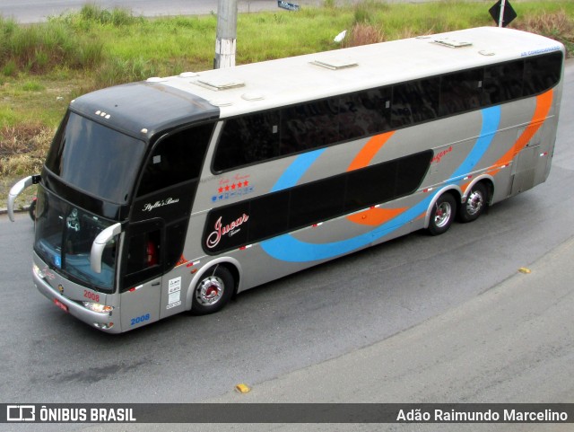 Jucar Tur Turismo 2008 na cidade de Belo Horizonte, Minas Gerais, Brasil, por Adão Raimundo Marcelino. Número da foto: #5990386.