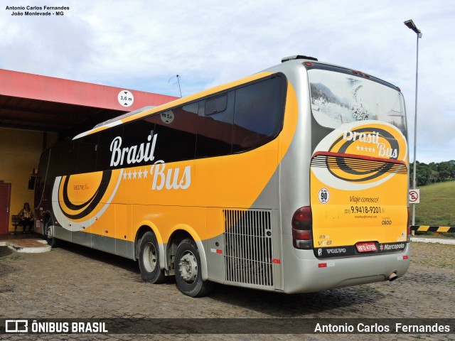 Brasil Bus 4750 na cidade de João Monlevade, Minas Gerais, Brasil, por Antonio Carlos Fernandes. ID da foto: 5991634.