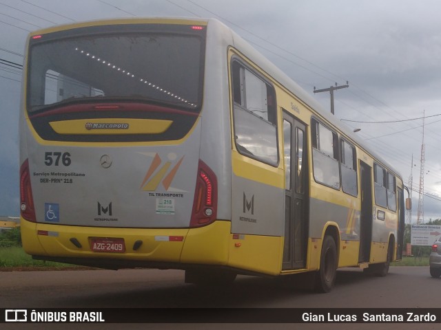 TIL Transportes Coletivos 576 na cidade de Cambé, Paraná, Brasil, por Gian Lucas  Santana Zardo. Número da foto: #5991304.