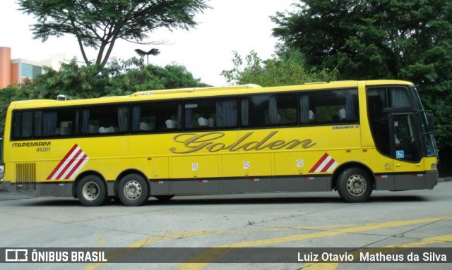 Viação Itapemirim 45201 na cidade de São Paulo, São Paulo, Brasil, por Luiz Otavio Matheus da Silva. ID da foto: 5992452.