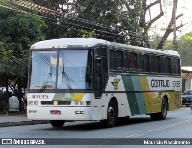 Empresa Gontijo de Transportes 10135 na cidade de Belo Horizonte, Minas Gerais, Brasil, por Maurício Nascimento. ID da foto: 5995957.