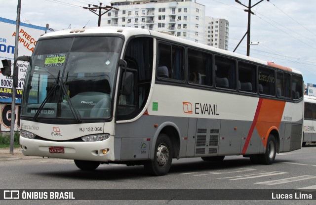 Evanil Transportes e Turismo RJ 132.088 na cidade de Nova Iguaçu, Rio de Janeiro, Brasil, por Lucas Lima. Número da foto: #5995932.