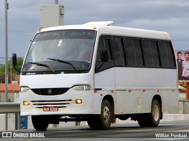 Ônibus Particulares 8268 na cidade de Juazeiro, Bahia, Brasil, por Willian Pontual. Número da foto: #5993533.