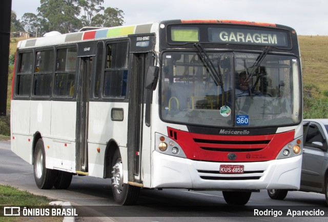 Ônibus Particulares 6855 na cidade de Conselheiro Lafaiete, Minas Gerais, Brasil, por Rodrigo  Aparecido. ID da foto: 5995351.