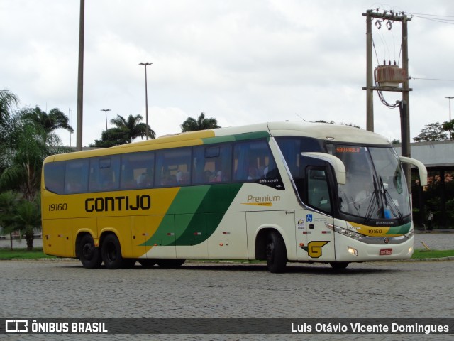 Empresa Gontijo de Transportes 19160 na cidade de Campos dos Goytacazes, Rio de Janeiro, Brasil, por Luis Otávio Vicente Domingues. ID da foto: 5995477.