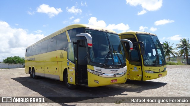 Viação Itapemirim 60697 na cidade de Nossa Senhora do Socorro, Sergipe, Brasil, por Rafael Rodrigues Forencio. Número da foto: #5994175.