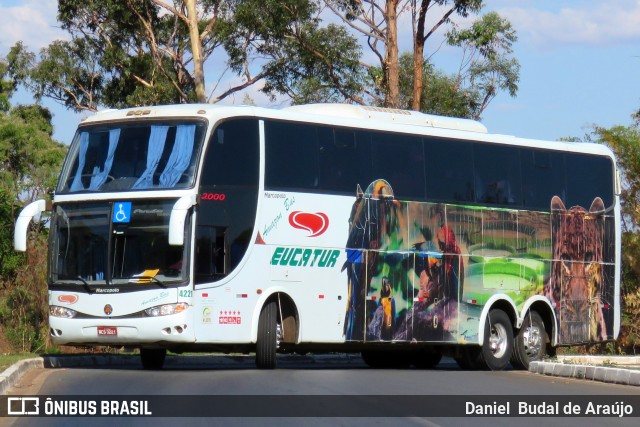 Eucatur - Empresa União Cascavel de Transportes e Turismo 4221 na cidade de Brasília, Distrito Federal, Brasil, por Daniel Budal de Araújo. ID da foto: 5994578.