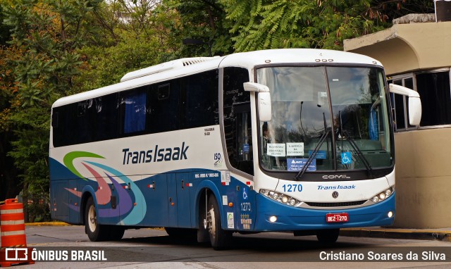 Trans Isaak Turismo 1270 na cidade de São Paulo, São Paulo, Brasil, por Cristiano Soares da Silva. Número da foto: #5994338.