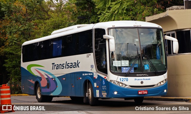 Trans Isaak Turismo 1270 na cidade de São Paulo, São Paulo, Brasil, por Cristiano Soares da Silva. ID da foto: 5994338.