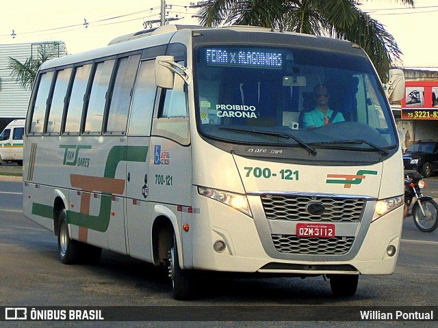 Transoares 700-121 na cidade de Feira de Santana, Bahia, Brasil, por Willian Pontual. ID da foto: 5993531.