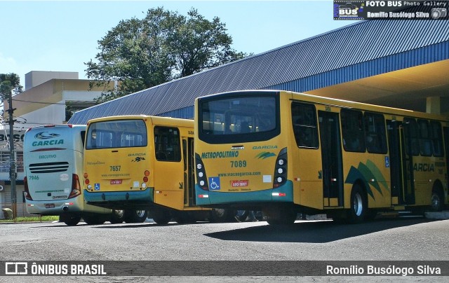 Viação Garcia 7089 na cidade de Rolândia, Paraná, Brasil, por Romílio Busólogo Silva . Número da foto: #5998202.