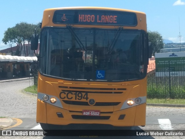 Auto Viação Santo Antônio CC194 na cidade de Curitiba, Paraná, Brasil, por Lucas Weber Calizario. ID da foto: 5997129.