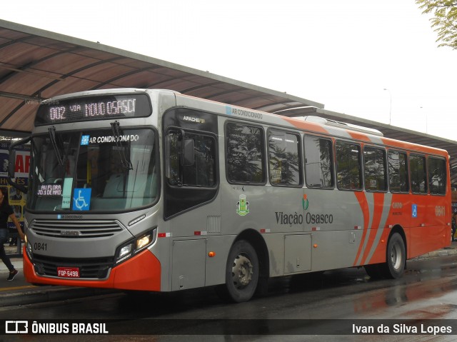 Viação Osasco 0841 na cidade de Osasco, São Paulo, Brasil, por Ivan da Silva Lopes. ID da foto: 5997785.