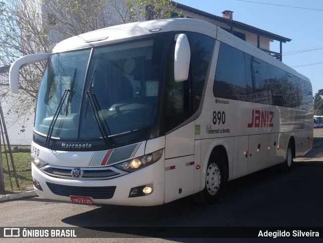 Janiz Transportes 890 na cidade de , por Adegildo Silveira. ID da foto: 5996720.