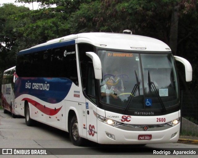 Viação São Cristóvão 2600 na cidade de São Paulo, São Paulo, Brasil, por Rodrigo  Aparecido. Número da foto: #5998045.