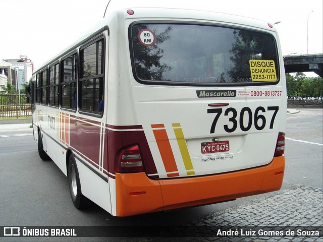 Viação Rubanil 73067 na cidade de Rio de Janeiro, Rio de Janeiro, Brasil, por André Luiz Gomes de Souza. Número da foto: #5999913.